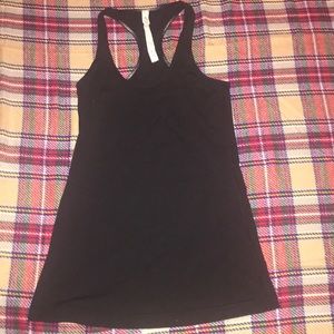 Black LuLu Lemon racerback top Size 6